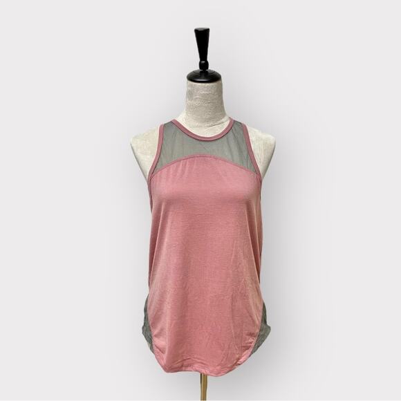 Solo Sport Mesh Tank Top Pink Size M - Picture 1 of 6